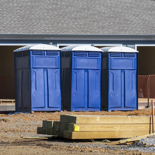 how can i report damages or issues with the porta potties during my rental period in Abbeville Alabama